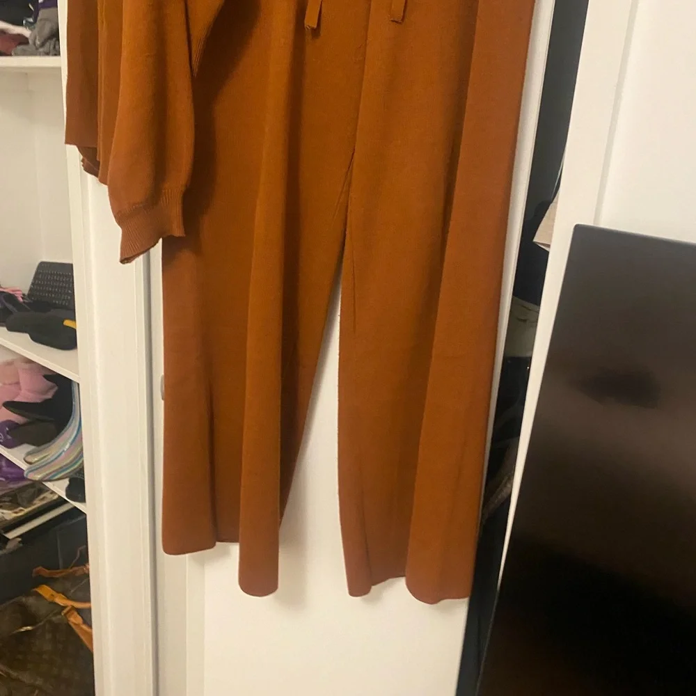 Women's Rust Pant Set - Picture 2 of 6